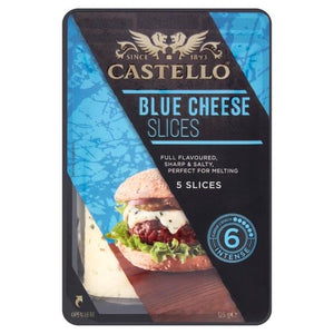 Blue Cheese Slices - Castello- 125g-Watts Farms