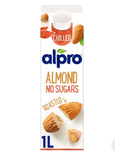 Alpro Almond Milk Sugar Free 8 x 1ltr