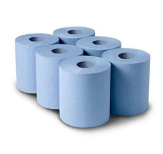 Blue Centrefeed Roll 180x110