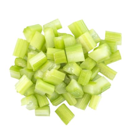 Celery Hand Diced 5mm - 1kg