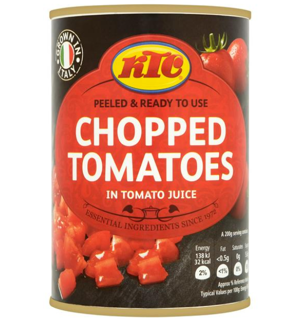 Chopped Tomato Tin