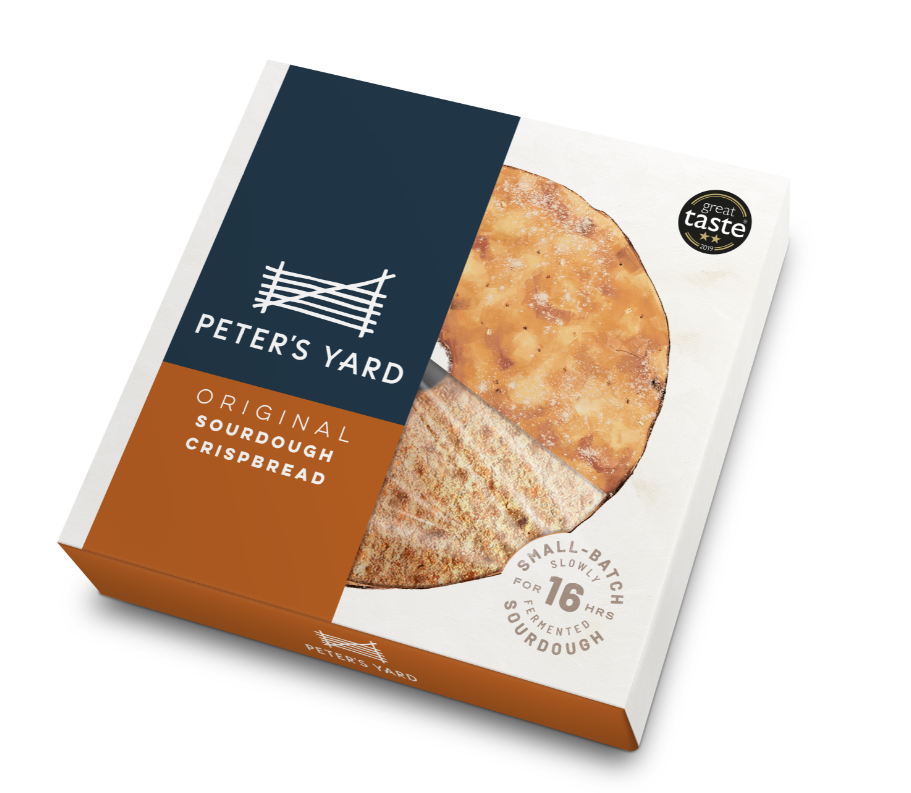 Peter's Yard Sourdough Crispbread Original Round XL - 350g