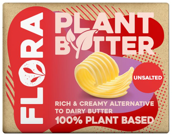 Flora Plant Alternative Dairy Free Unsalted - 250g