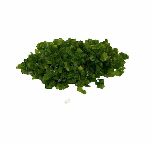 Chillies Green Hand Diced 5mm - 1kg