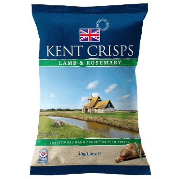 Kent Crisps Lamb & Rosemary Box (20x40g)