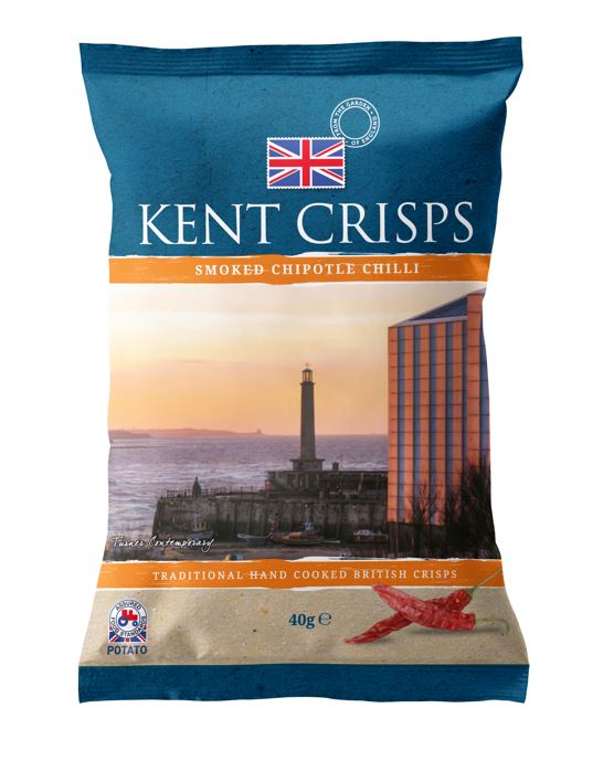 Kent Crisps Smoked Chipotle Chilli - Sharing Bag