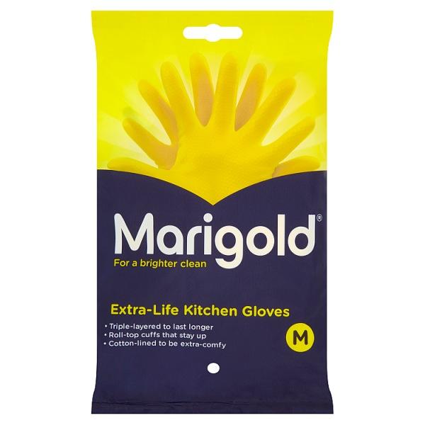 Marigold Kitchen Gloves Medium (Pack of 2)