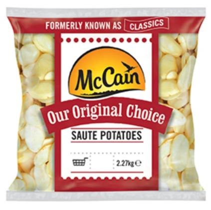 McCain Classic Saute Potato Packet