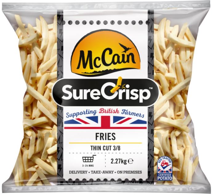 McCain Signature Stay Crisp Thin Skin Off Chips