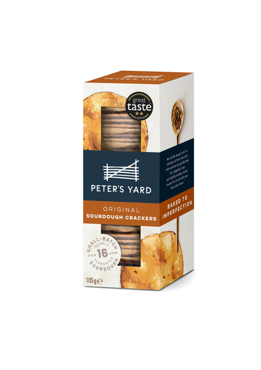 Peter's Yard Sourdough Crispbread Original Round Small - 105g