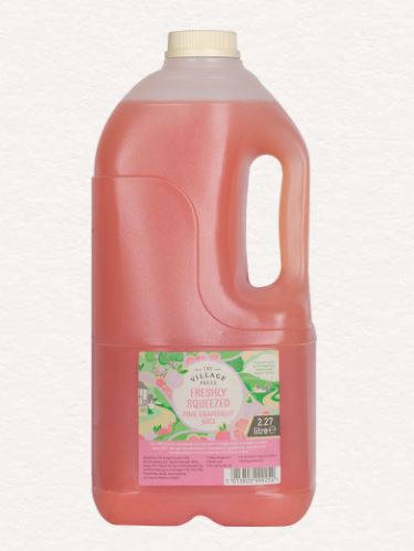 Pink Grapefruit Juice Freshly Squeezed - 2.27ltr