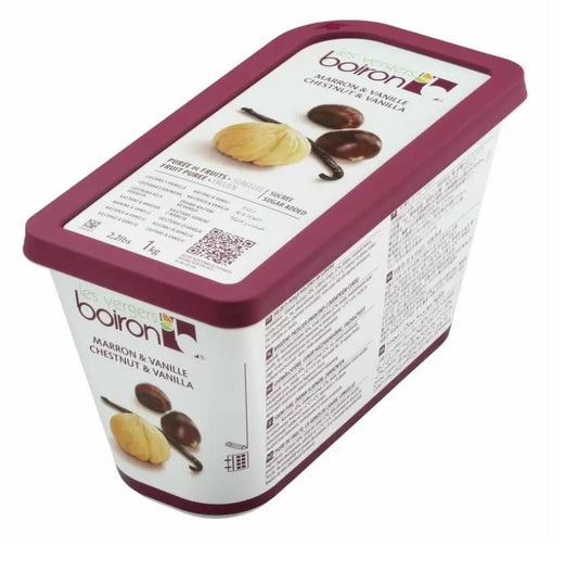 Puree Chestnut Vanilla Tub - 1kg