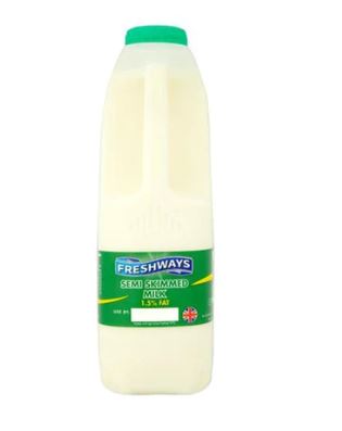 Milk Semi Skimmed 1LTR