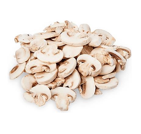 Mushroom Button Sliced 3mm - 1kg