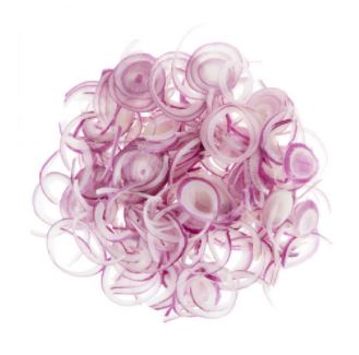 Onion Red Sliced 1.5mm - 1kg