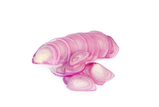 Shallot Banana Peeled & Sliced - 1kg