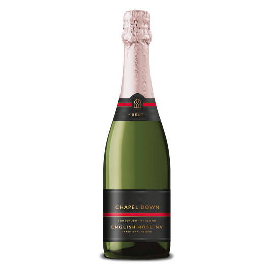 Chapel Down Sparkling Wine - English Rose NV - 75cl-Watts Farms