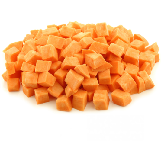 Sweet Potato Hand Diced 15mm - 1kg