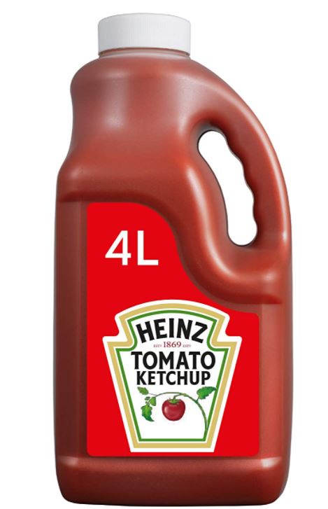 Tomato Ketchup Heinz Bottle - 4ltr