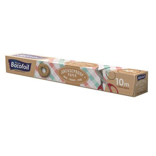 Bacofoil Greaseproof Roll (380MM x 10M)