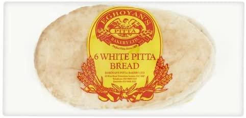 Pitta White Bread (Pack of 6)