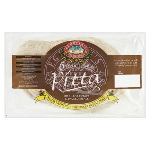 Pitta Wholemeal Bread (Pack of 6)