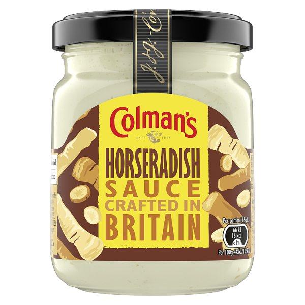 Colman's Horseradish Sauce - 8x136g