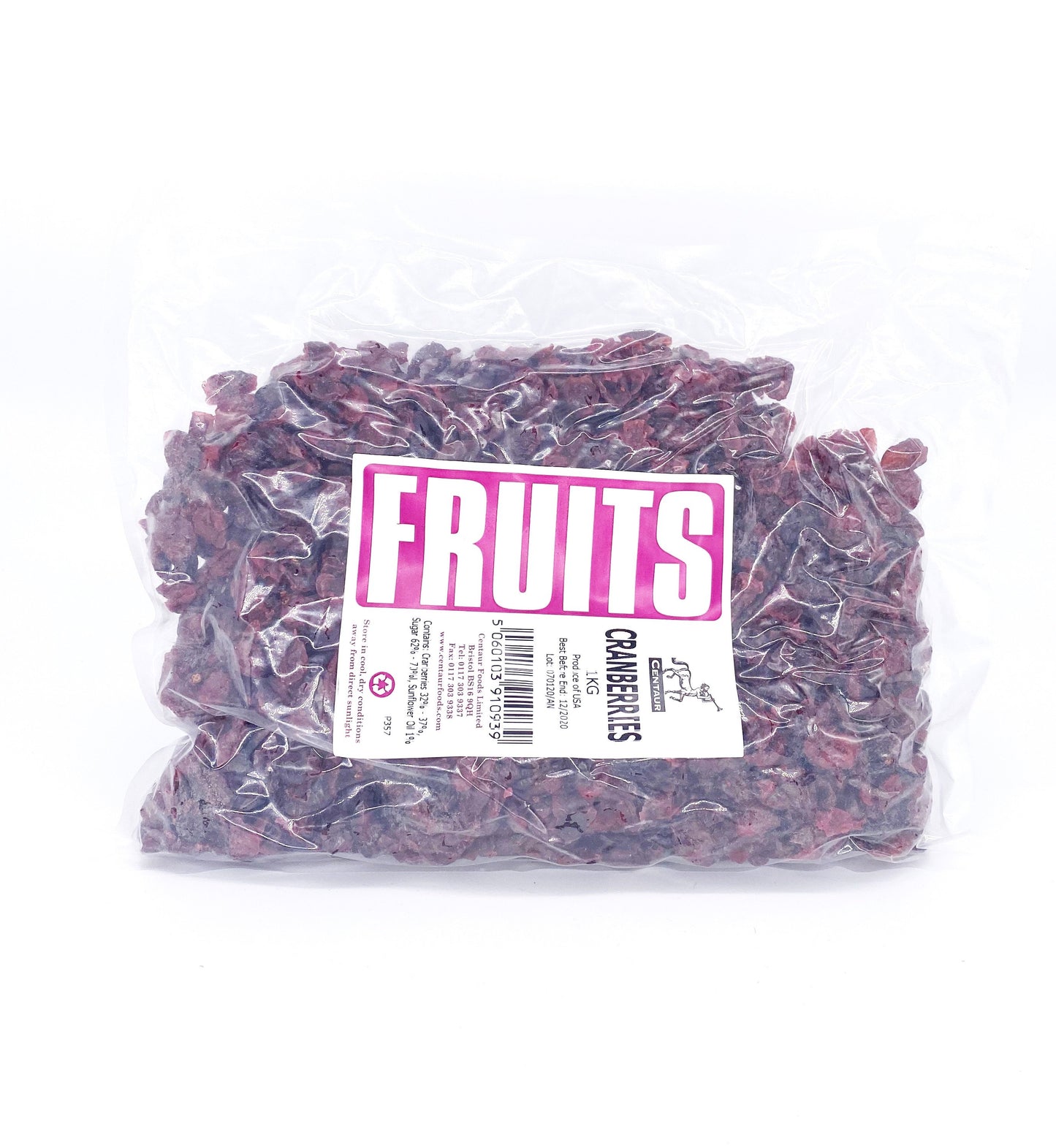 Dried Cranberries - kg-Watts Farms