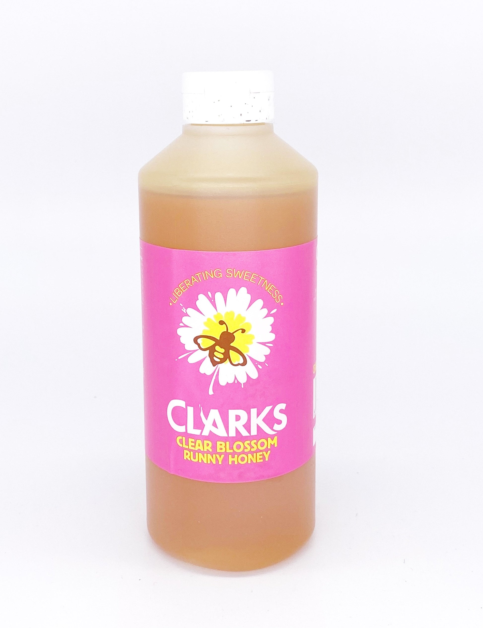 Clark's Real Blossom Runny Honey - 680g-Watts Farms