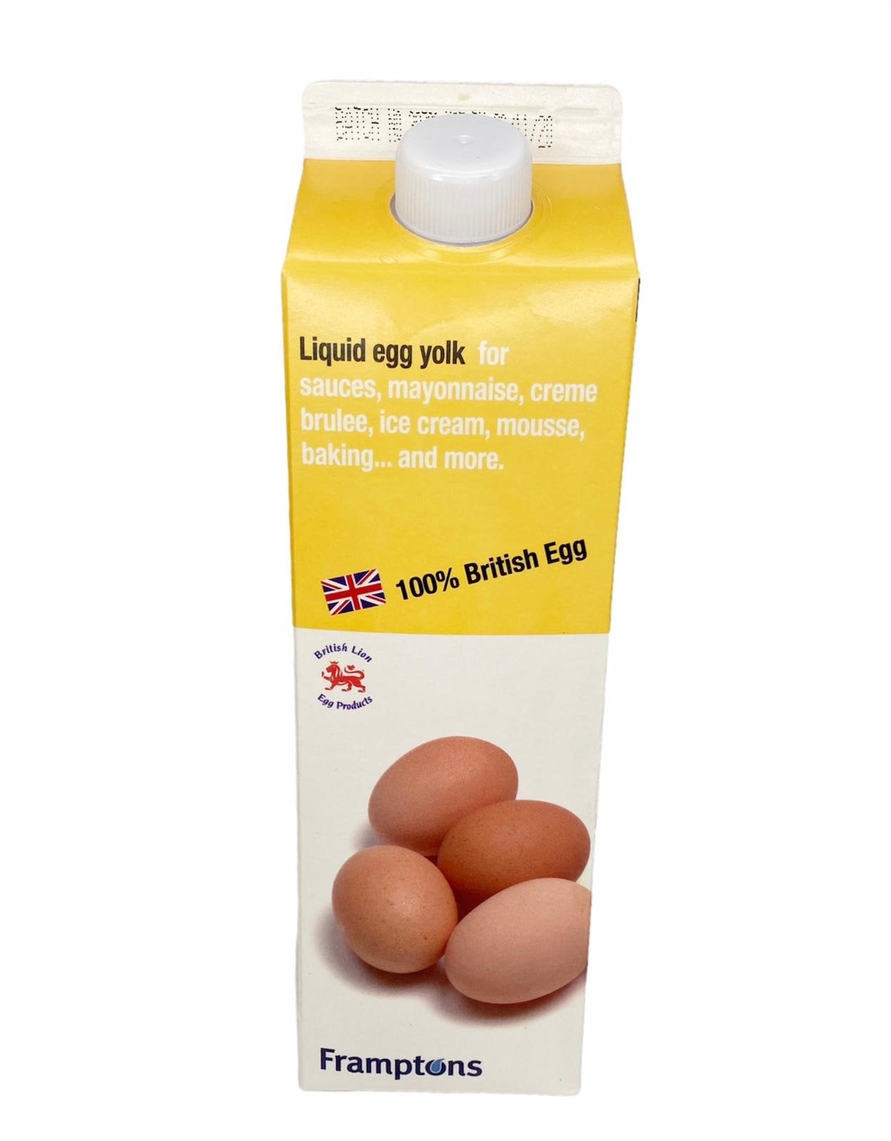 Liquid Egg Yolk UK Framptons