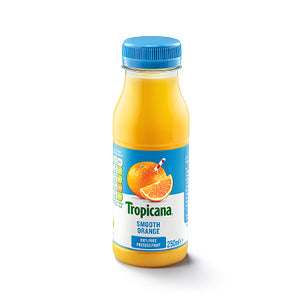 Tropicana Smooth  Orange Juice - 8x300ml