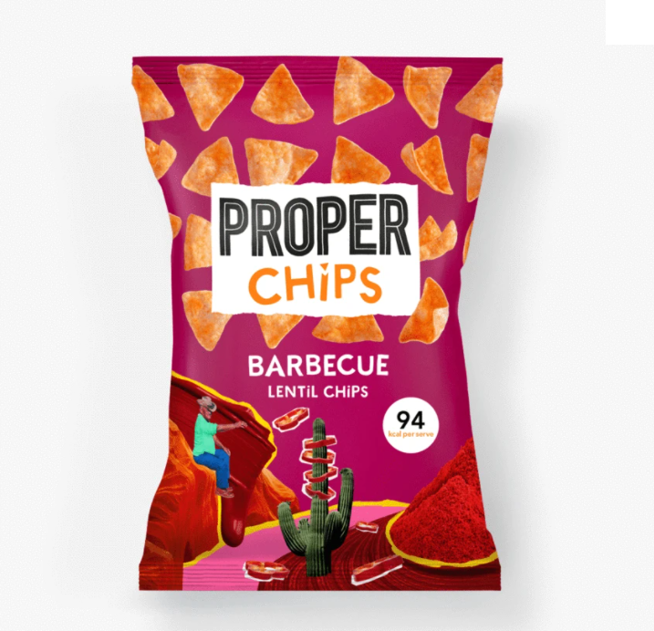 Propercorn Sharing Bag - BBQ Lentil Corn Chips